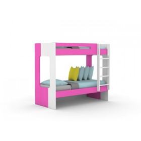 Molly Kids Pink Bunk Bed 